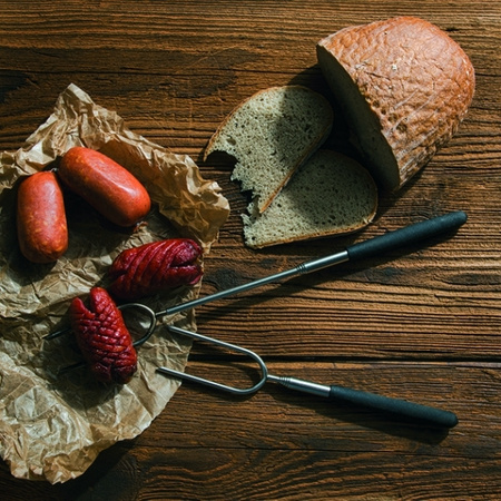 Zestaw kijów do pieczenia kiełbasy LIPNO Schwarzwolf | MC-F4200300AJ303