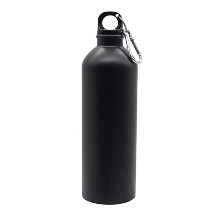 Bidon stalowy Caminos 800 ml, czarny | RD-R08107.02