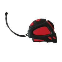 Miarka zwijana 5 m Deft, czerwony/czarny | R17622.08