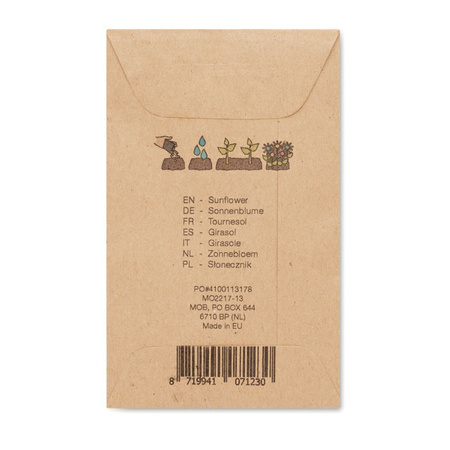 Nasiona słonecznika w kopercie GIRASOL | MO-MO2217-13