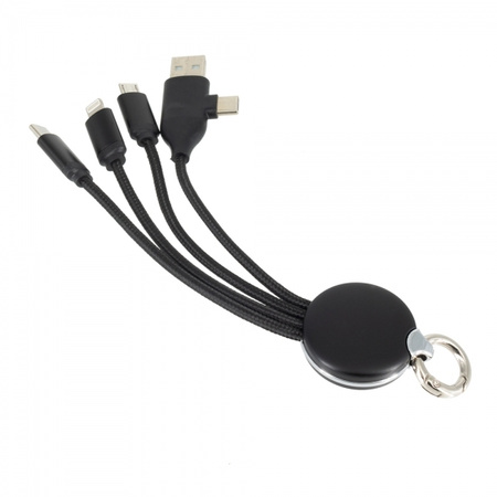 Kabel z podświetlanym logo 4w1, RXD-368 | MC-EG059903