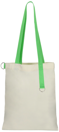Torba na zakupy BAGSY White GLOW, zielony | PR-25006.04
