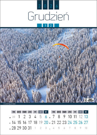 Kalendarz wieloplanszowy STANDARD – Air Poland | J-WP 129