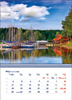 Kalendarz wieloplanszowy STANDARD – Warmia i Mazury | J-WP122