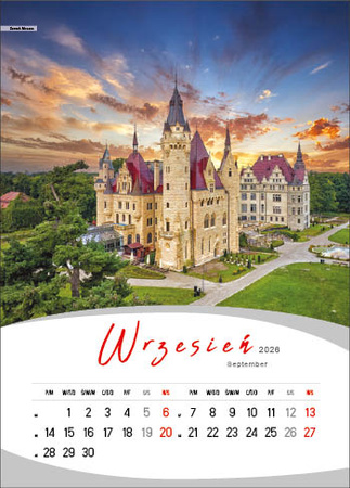 Kalendarz wieloplanszowy STANDARD – Magiczna Polska | J-WP 124