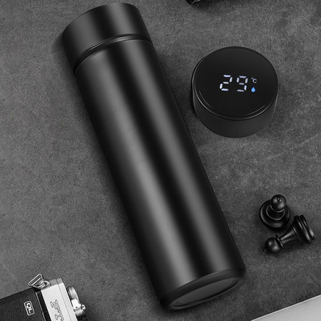 Kubek próżniowy z termometrem Falco 420 ml | RD-R08257.02