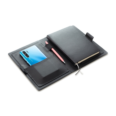 Organizer z notesem Sannat, czarny | R64254.02