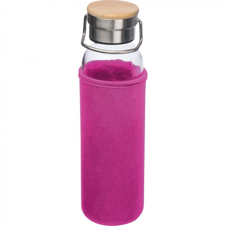 Butelka szklana z pokrowcem 600 ml | MC-6318111