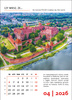 Kalendarz wieloplanszowy STANDARD – Polska, czy wiesz, że… | J-WP125