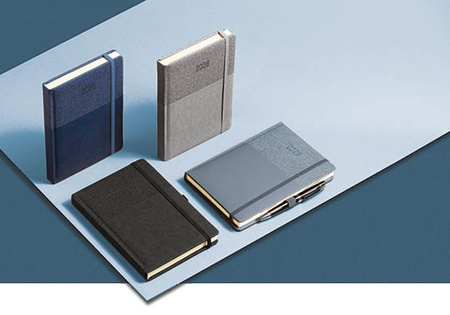 Kalendarz A5 Dzienny DUO - registry drukowane | J-KD 181