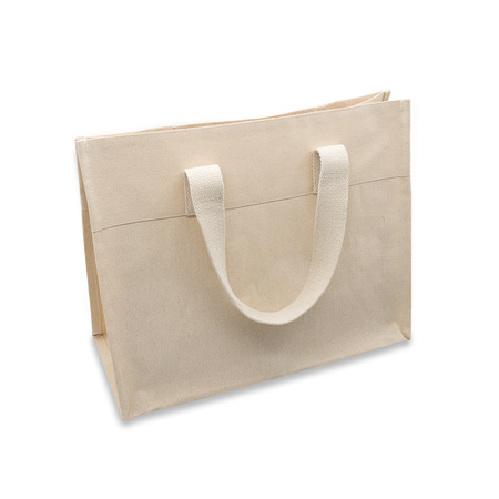 Torba bawełniana z kieszonką Alinea, beżowy | RD-R08931.13