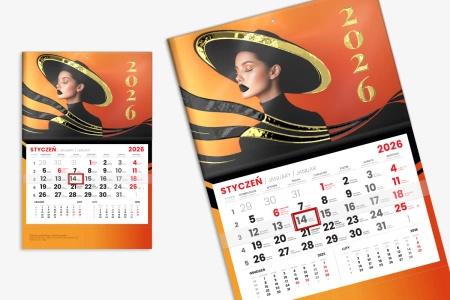 Kalendarz jednodzielny | KA-KJ/C