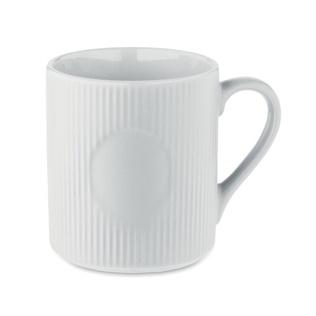 Kubek ceramiczny w prążki 340 ml RIBMUG | MO-MO2397-06