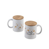 Kubek ceramiczny "Hello Christmas", biały | RD-X85306.06