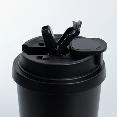 Termos ze stali nierdzewnej Regina, czarny - 500 ml | PR-5073.02
