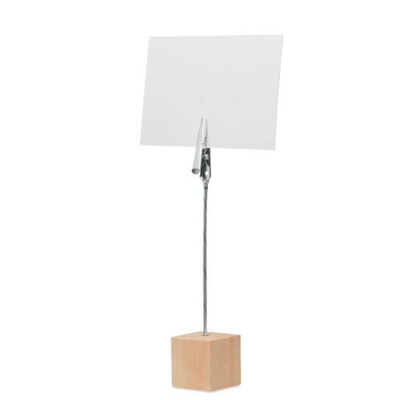 Drewniany uchwyt na zdjęcia HELLO CLIP | MO-MO9947-40