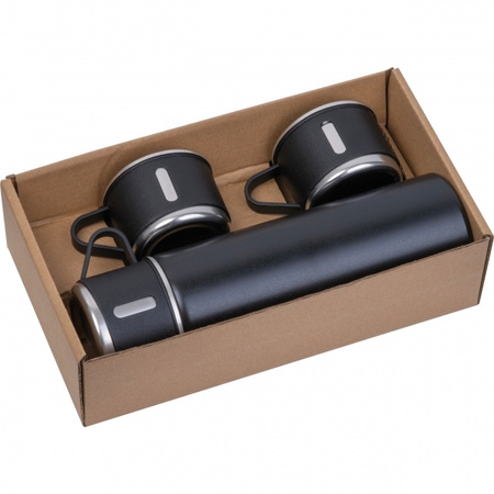 Termos z kubkami ICELAND 400 ml | EG-538703