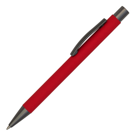 Długopis aluminiowy Eken, czerwony  | R73444.08