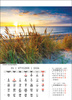 Kalendarz wieloplanszowy STANDARD – Nad Bałtykiem | J-WP120