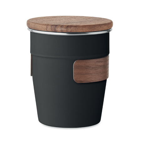 Kubek z pojedynczą ścianką 350 ml WALNUT | MO-MO2322-03