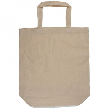 Torba bawełniana z krótkimi uszami składana 120 g/m2 FERRARA | EG-085913