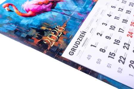 Kalendarz trójdzielny | KA-KT/C