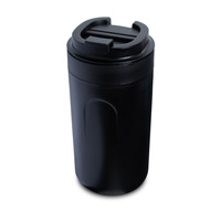 Termokubek plastikowy LINDA, czarny - 500 ml | PR-5081.02