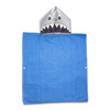 Ponczo-ręcznik z kapturem Sharky | R07977.04