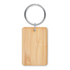Prostokątny bambusowy brelok ANGLEBOO | MO-MO6978-40
