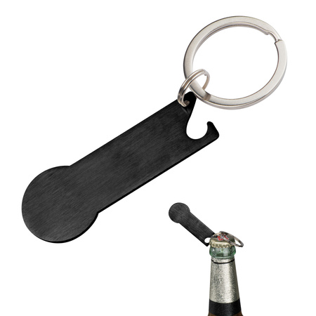 Brelok metalowy otwieracz do butelek STICKIT | EG-158303