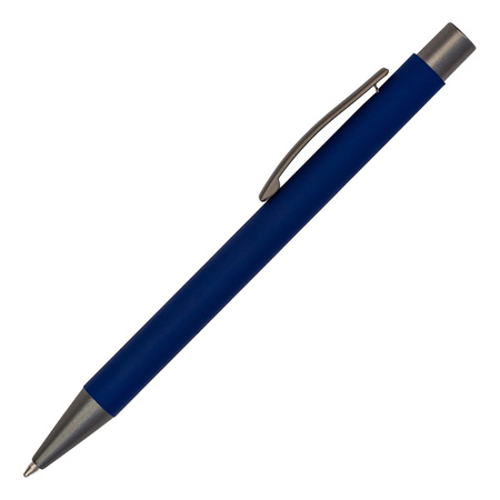 Długopis aluminiowy Eken, granatowy  | R73444.42