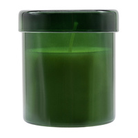 Świeca zapachowa w szkle Bloom, ciemny zielony | RD-R17377.51