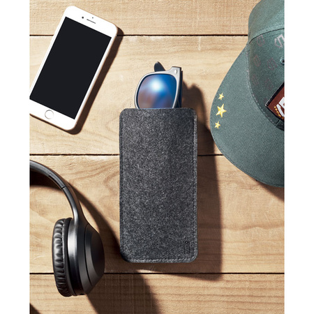 Etui na okulary z filcu RPET NIRSON | MO-MO6425-15