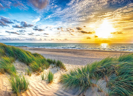 Kalendarz trójdzielny STANDARD – Zachód słońca nad Bałtykiem | J-T 42 BK