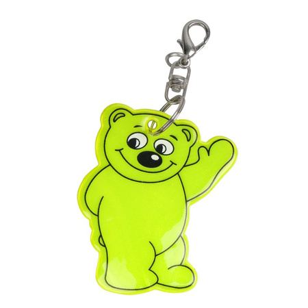 Brelok odblaskowy Beary, żółty | R73245.05