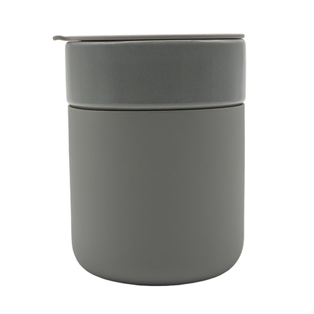 Kubek ceramiczny Caldo 370 ml, szary | RD-R85322.21