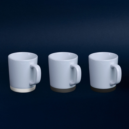Kubek ceramiczny JAMIE, biały - 280 ml | PR-6148.01