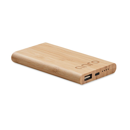 Bambusowy power bank 4000 mAh | MO-MO6814-40