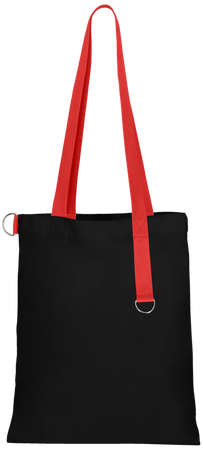 Torba na zakupy BAGSY Black GLOW, czerwony | PR-25007.05