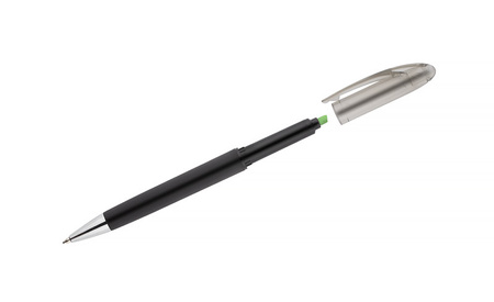 Długopis z zakreślaczem HILIG | BC-19667-13