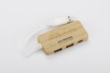 Rozdzielacz bambusowy HUB USB z wymienną wtyczką - RIVO | BC-09170-17