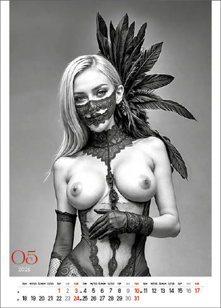 Kalendarz wieloplanszowy STANDARD – Erotic Art | J-WP 147