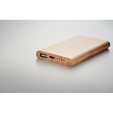 Bambusowy Powerbank 4000 mAh ARENAPOWER C | MO-MO6814-40