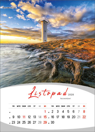 Kalendarz wieloplanszowy STANDARD – Magiczna Polska | J-WP 124