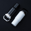 Termokubek STAFFY ze stali nierdzewnej, czarny - 900 ml | PR-5072.02