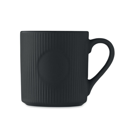 Kubek ceramiczny w prążki 340 ml RIBMUG | MO-MO2397-03