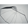 Przezroczysty parasol ⌀102cm z uchwytem na haczyk | MO-MO2167-03