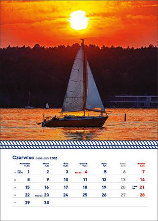 Kalendarz wieloplanszowy STANDARD – Warmia i Mazury | J-WP122