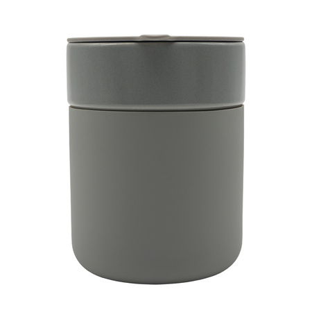 Kubek ceramiczny Caldo 370 ml, szary | RD-R85322.21