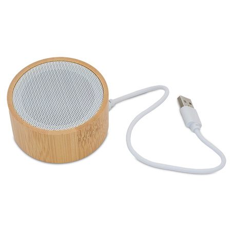 Bambusowy głośnik Bluetooth Soundy, brązowy | R64374.10